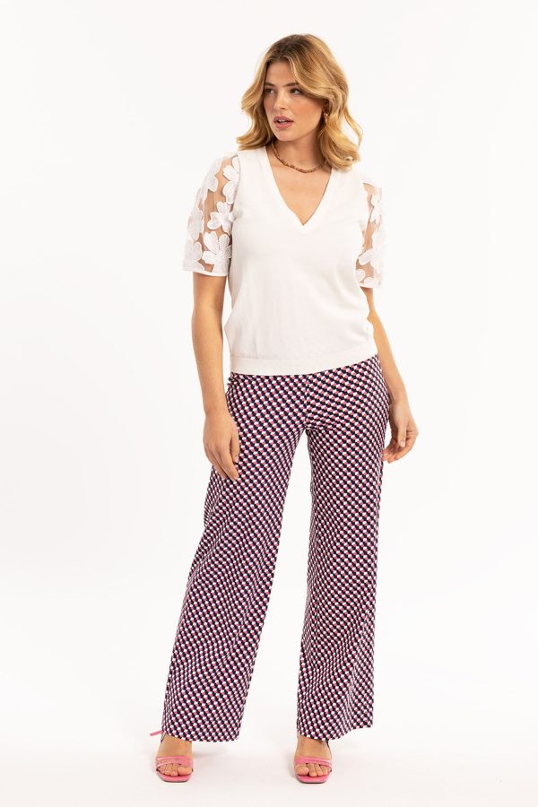 Studio Anneloes 08627 Lexie graphic dot trousers