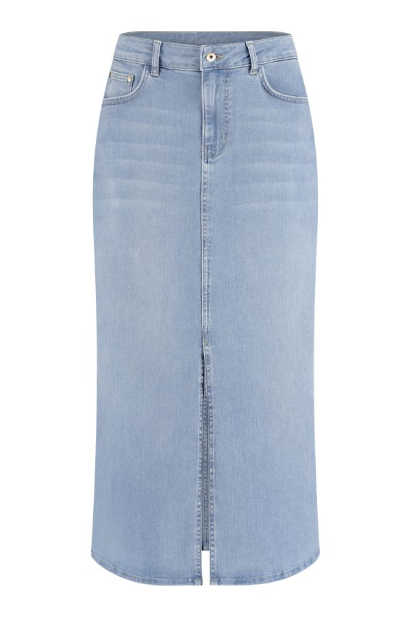 Annebella denim skirt Studio Anneloes light jeans blue