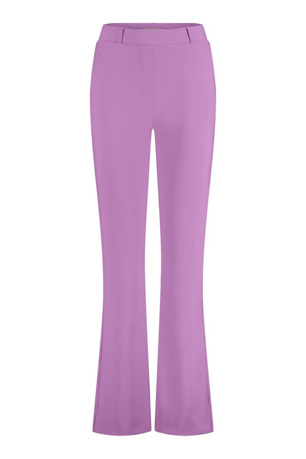 Studio Anneloes flair bonded trouser lila pink 09949