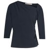 livia top dark blue Studio Anneloes