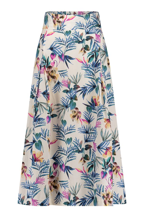 Oona poplin floral skirt Studio Annaloes