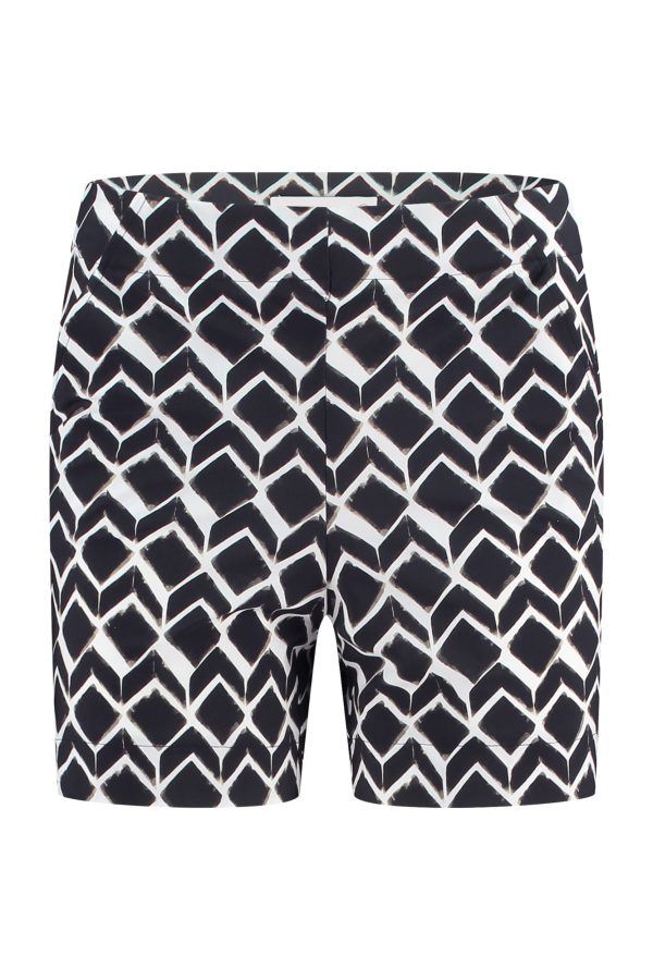 Stevie graphic short black/offwhite Studio Anneloes