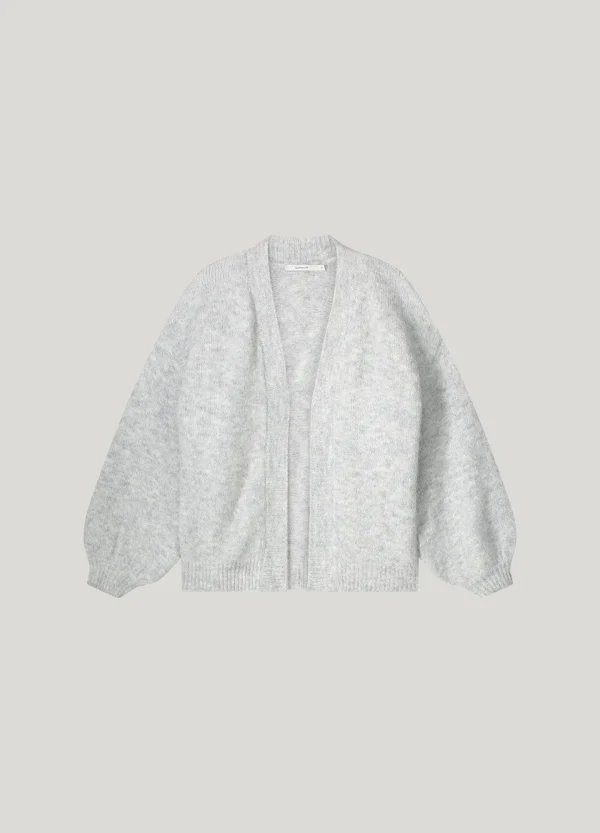 Puff sleeve cardigan mist Summum