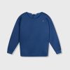 raw edge statement sweater true blue 10 Days