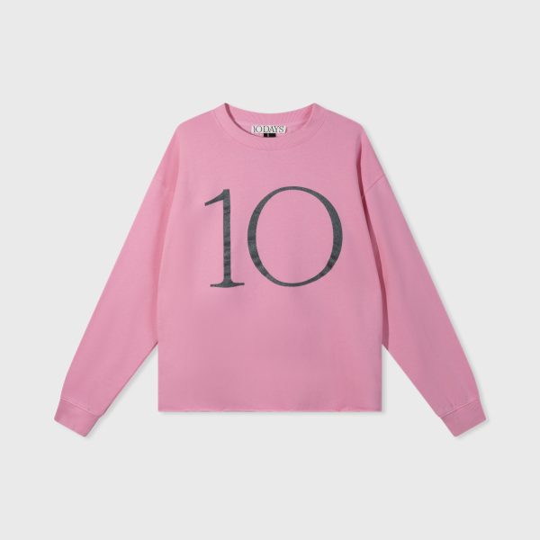 sweater logo pink 10 Days