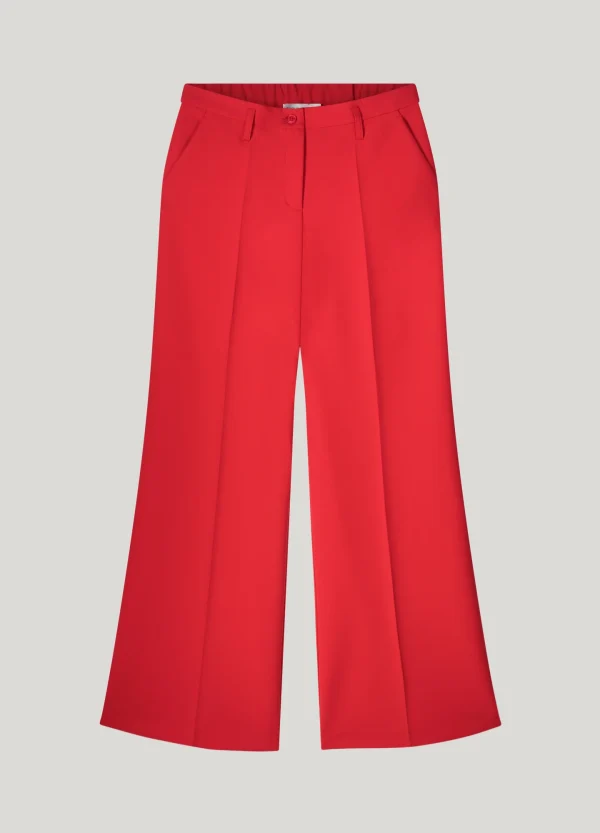 trousers foam uni true red Summum