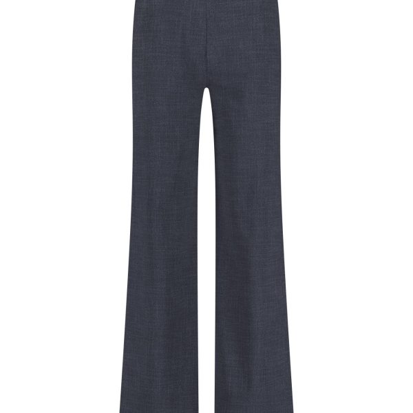 lexie bnd dnm tweed trousers midnight blue studio anneloes