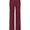 lexie bonded trousers merlot studio anneloes