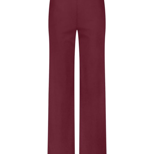 lexie bonded trousers merlot studio anneloes