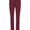 anne bonded trousers merlot studio anneloes