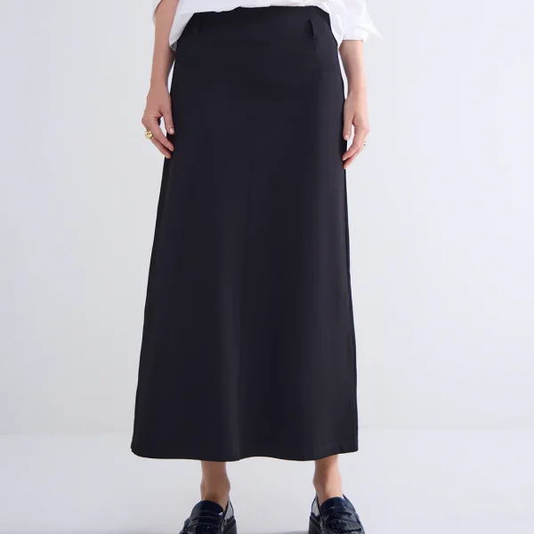 skirt punto milano black summum