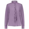 idetta ruffle blouse lila studio anneloes