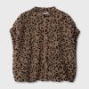 teddy gilet leopard dark fudge 10 days