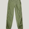 tapered pant soft stretch sateen combat green summum