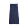wide leg pants soft scuba navy noir summum