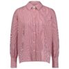 Tamar poplin blouse offwhite/cerise studio anneloes
