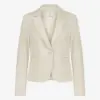 elvira blazer structure technical jersey light sand jane lushka