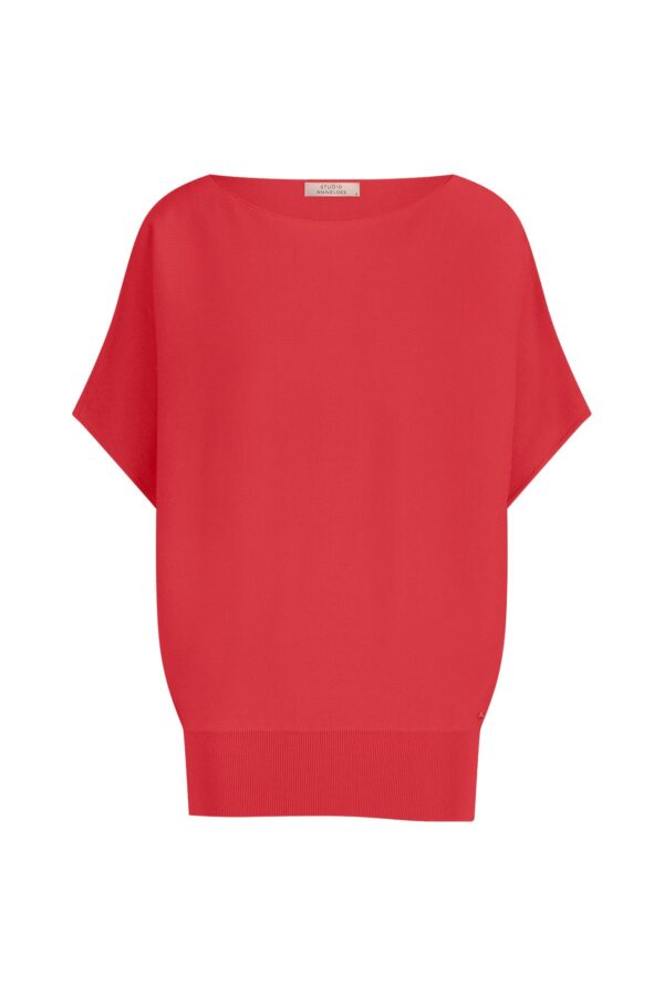 Lenti pullover coral red studio anneloes