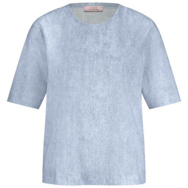 Jamie denim tee light denim studio anneloes