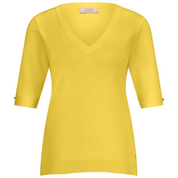 Linay pullover golden yellow studio anneloes