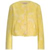 Wies jacquard jacket golden yellow studio anneloes