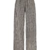 Grace stripe trousers off white/black studio Anneloes